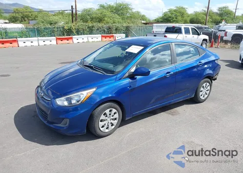 2017 Hyundai Accent Se из США, поврежденный, VIN KMHCT4AE0HU195152